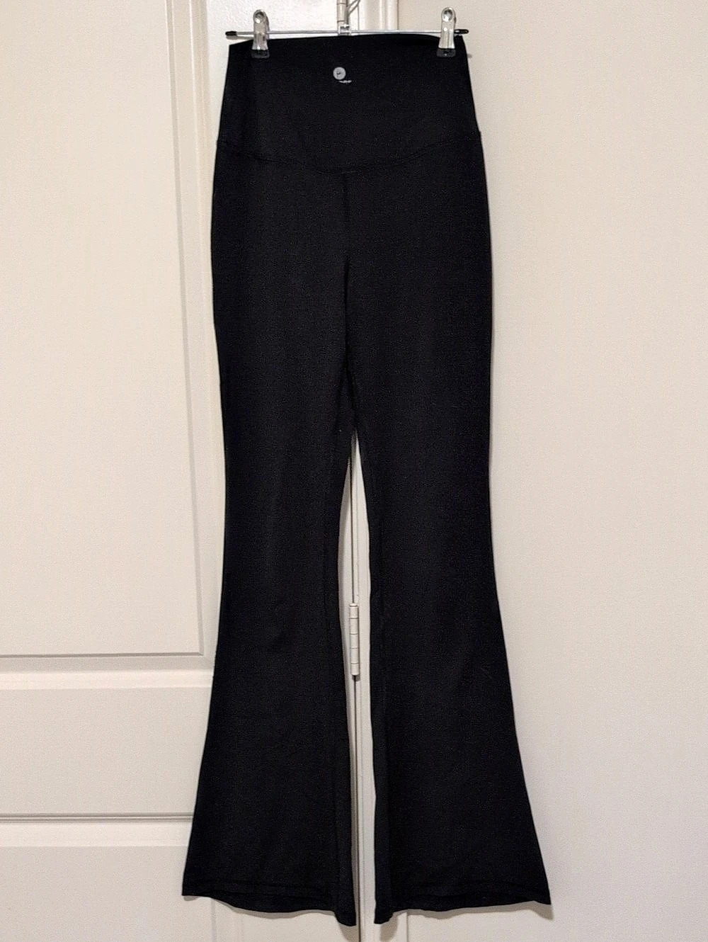 90 DEGREE BY REFLEX Essential Lux Flare Legging Black Size Small